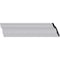 Ekena Millwork 3 1/2"H x 3 1/8"P x 4 3/4"F x 94 1/2"L Queenstown Traditional Smooth Crown Moulding MLD03X03X04QU - alternate 1